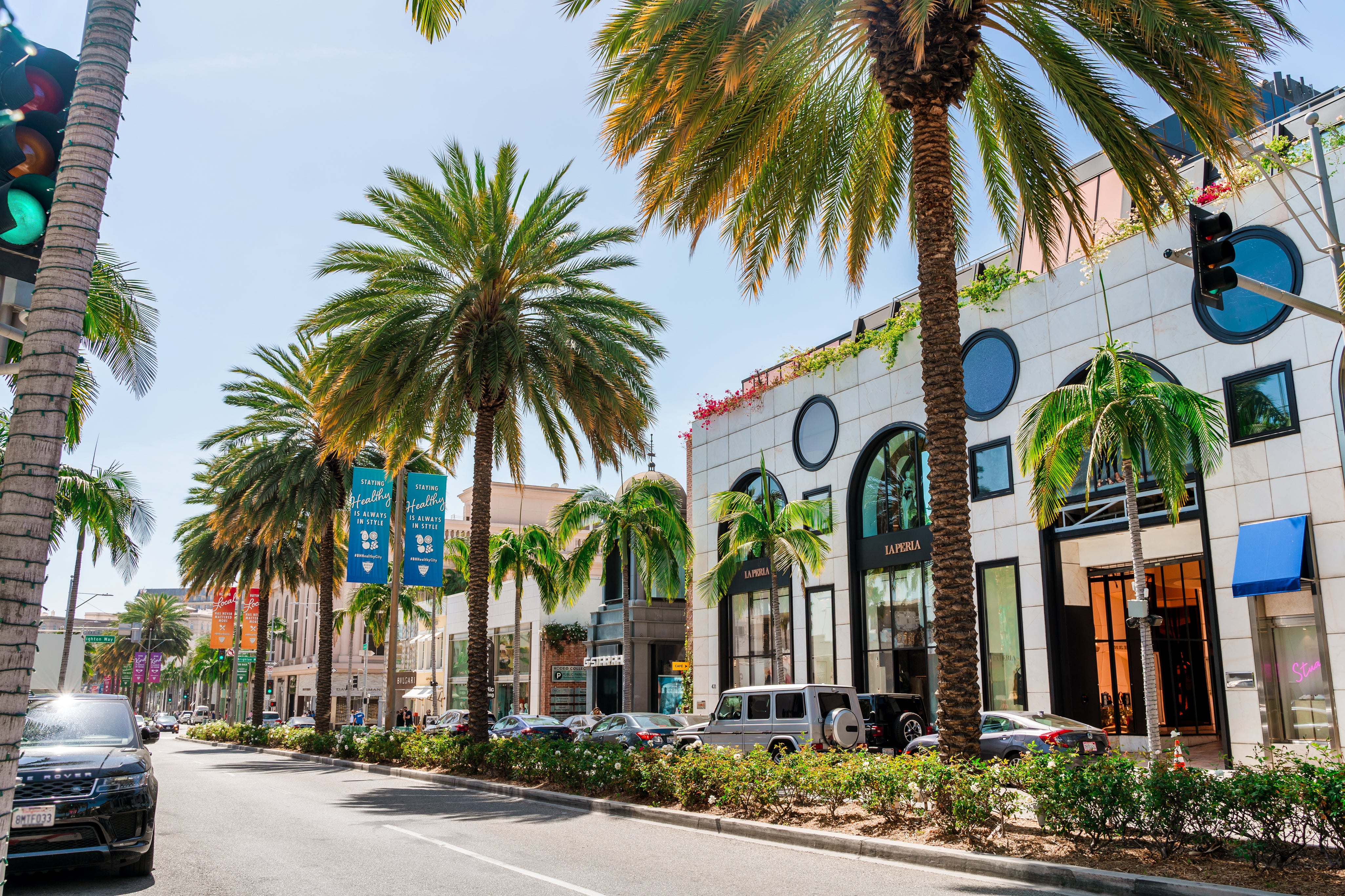 Rodeo Drive, Beverly Hills — representing Blanchard Skincare's premium California roots